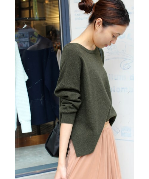 SLOBE IENA（スローブイエナ）の「《予約》ウールカシミヤ12G