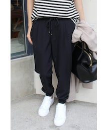 SLOBE IENA | ポリエステルジョガーパンツ(パンツ)