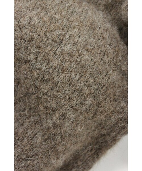 JOURNAL STANDARD relume（ジャーナルスタンダード　レリューム）の「《予約》ALPACA BRUSH Vネックプルオーバー◆（トップス・レディース・グレーA/ホワイト/ブラウン・フリー）」の19枚目の写真