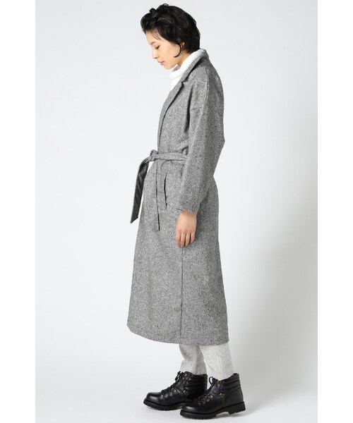 JOURNAL STANDARD（ジャーナルスタンダード）の「レッジーナツイードガウン（ジャケット/アウター・レディース・グレーA・フリー）」の5枚目の写真