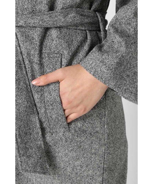 JOURNAL STANDARD（ジャーナルスタンダード）の「レッジーナツイードガウン（ジャケット/アウター・レディース・グレーA・フリー）」の10枚目の写真