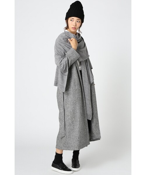 JOURNAL STANDARD（ジャーナルスタンダード）の「レッジーナツイードガウン（ジャケット/アウター・レディース・グレーA・フリー）」の2枚目の写真