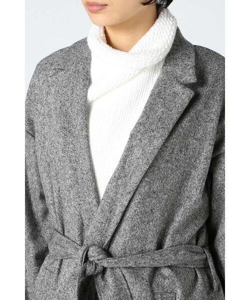 JOURNAL STANDARD（ジャーナルスタンダード）の「レッジーナツイードガウン（ジャケット/アウター・レディース・グレーA・フリー）」の7枚目の写真