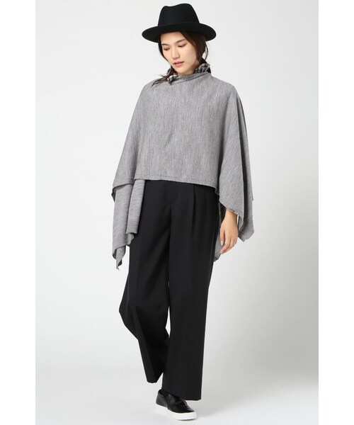 JOURNAL STANDARD（ジャーナルスタンダード）の「ウールワイドパンツ◆（パンツ・レディース・ブラック/グレー/ネイビー・36/38/40）」の4枚目の写真