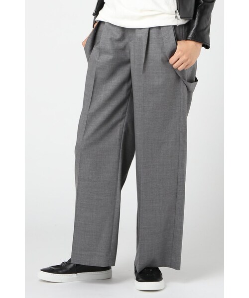 JOURNAL STANDARD（ジャーナルスタンダード）の「ウールワイドパンツ◆（パンツ・レディース・ブラック/グレー/ネイビー・36/38/40）」の19枚目の写真