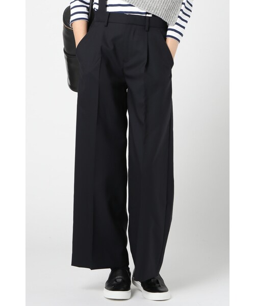 JOURNAL STANDARD（ジャーナルスタンダード）の「ウールワイドパンツ◆（パンツ・レディース・ブラック/グレー/ネイビー・36/38/40）」の3枚目の写真