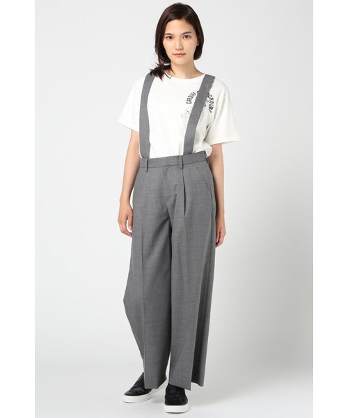 JOURNAL STANDARD（ジャーナルスタンダード）の「ウールワイドパンツ◆（パンツ・レディース・ブラック/グレー/ネイビー・36/38/40）」の7枚目の写真