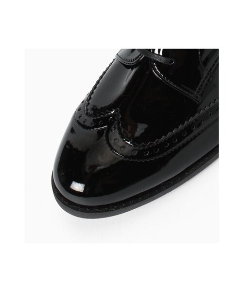 LE TALON(ルタロン)の「エナメルメダリオンオックス(シューズ・レディース・ブラック・35.5/36/36.5/37/37.5/38)」の5枚目の写真