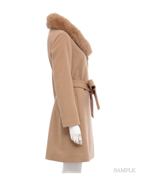 FRAY I.D（フレイアイディー）の「フォックスファーコート（ウール