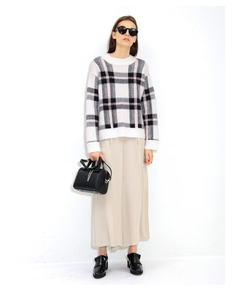 FRAY I.D（フレイアイディー）の「ジョーゼットワイドパンツ（ワイドパンツ・レディース・BEG/BRD/NVY・0/1）」の19枚目の写真