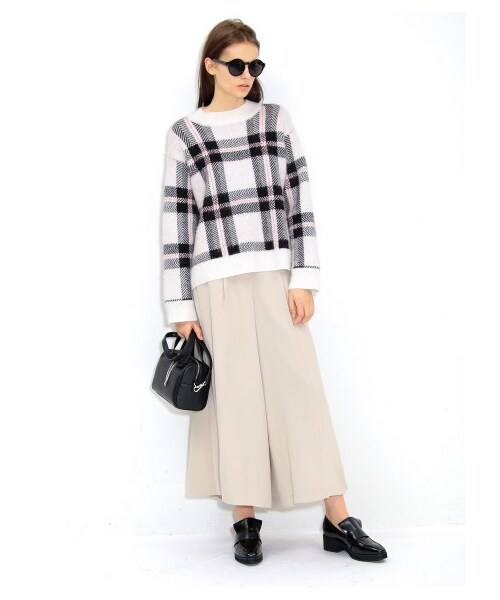 FRAY I.D（フレイアイディー）の「ジョーゼットワイドパンツ（ワイドパンツ・レディース・BEG/BRD/NVY・0/1）」の18枚目の写真