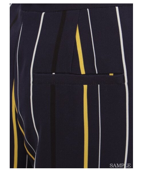 FRAY I.D（フレイアイディー）の「ジョーゼットワイドパンツ（ワイドパンツ・レディース・BEG/BRD/NVY・0/1）」の10枚目の写真