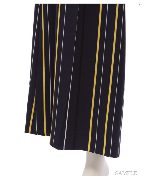 FRAY I.D（フレイアイディー）の「ジョーゼットワイドパンツ（ワイドパンツ・レディース・BEG/BRD/NVY・0/1）」の11枚目の写真