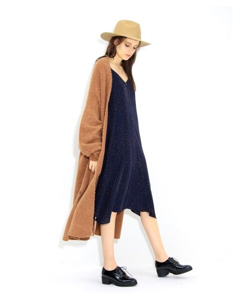 FRAY I.D(フレイアイディー)の「ウール中折れハット(ハット・レディース・BEG/BLK・F)」の16枚目の写真