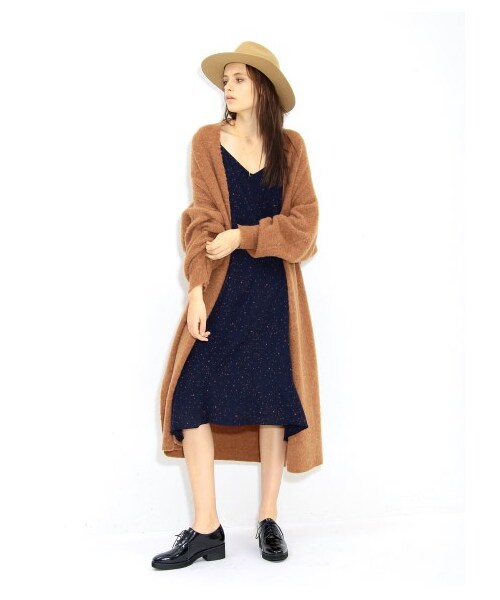 FRAY I.D(フレイアイディー)の「ウール中折れハット(ハット・レディース・BEG/BLK・F)」の14枚目の写真