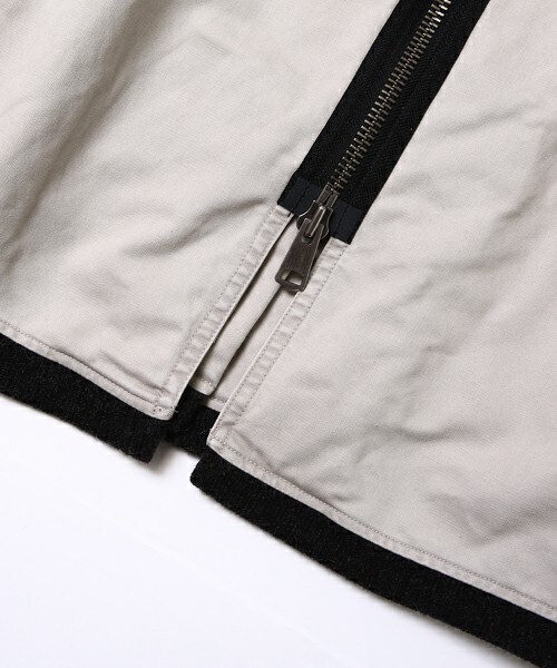 VIRGOwearworks（ヴァルゴウェアワークス）の「Gentle middle milycoat ショップコート（ジャケット/アウター・メンズ・BEIGE/NAVY/BLACK・2/3/4）」の12枚目の写真