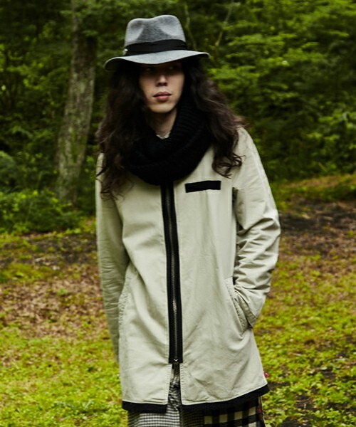 VIRGOwearworks（ヴァルゴウェアワークス）の「Gentle middle milycoat ショップコート（ジャケット/アウター・メンズ・BEIGE/NAVY/BLACK・2/3/4）」の17枚目の写真