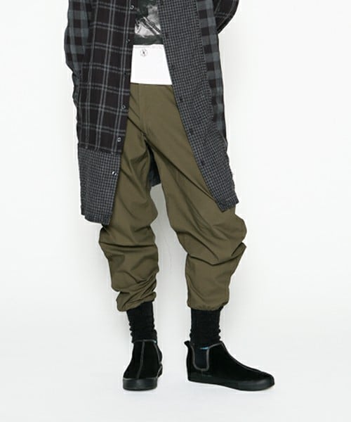 VIRGOwearworks（ヴァルゴウェアワークス）の「Vw balloon pants ジョガーパンツ（パンツ・メンズ・OLIVE/NAVY/BLACK・2/3/4）」の10枚目の写真