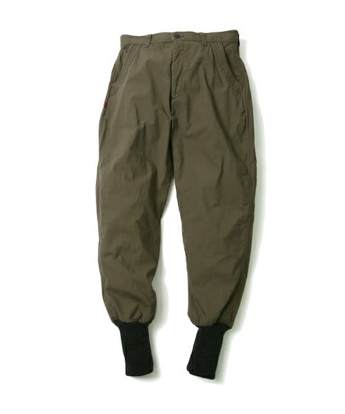 VIRGOwearworks（ヴァルゴウェアワークス）の「Vw balloon pants ジョガーパンツ（パンツ・メンズ・OLIVE/NAVY/BLACK・2/3/4）」の4枚目の写真