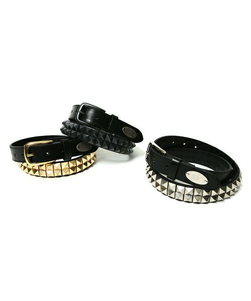 VIRGOwearworks（ヴァルゴウェアワークス）の「V-studs belt スタッズ