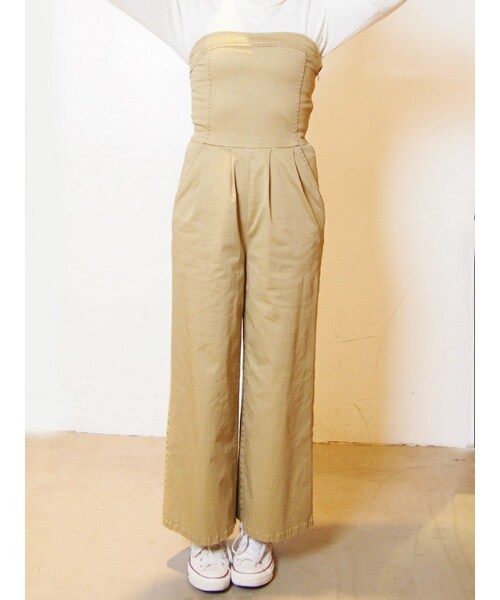 Ungrid（アングリッド）の「ベアトップオールインワン（）」 - WEAR