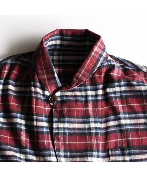 niche.(ニッチ)の「Balba Gown Coat(ジャケット/アウター・Red・S/L)」の5枚目の写真