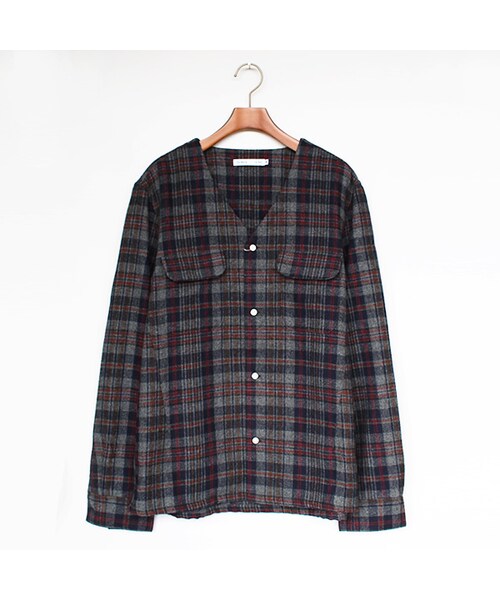 niche.(ニッチ)の「Oregon Shirts(トップス・Chacoal・M)」の2枚目の写真