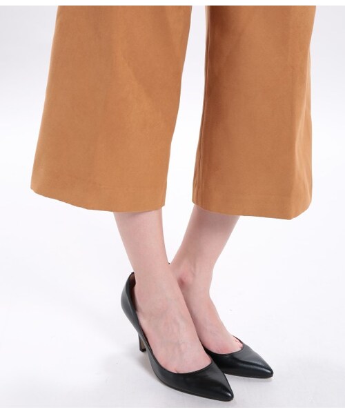 ROPE' PICNIC（ロペピクニック）の「フェイクスウェードガウチョパンツ（パンツ・レディース・キャメル/ベージュ/オリーブ・36/38/40）」の9枚目の写真