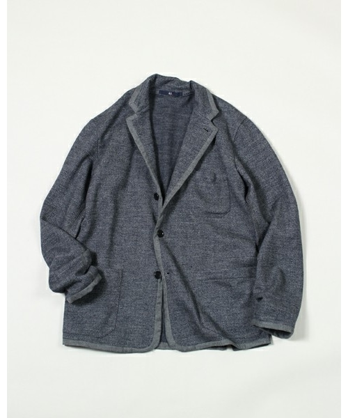 45rウールジャケット 45R（フォーティファイブアール）の「綿ウールジャガード