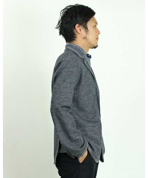 45rウールジャケット 45R（フォーティファイブアール）の「綿ウールジャガード