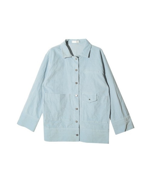 STYLENANDA（スタイルナンダ）の「コーデュロイコーチジャケット 