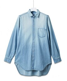 DISCOVERED | DISCOVERED シャンブレーロングシャツ(シャツ/ブラウス)