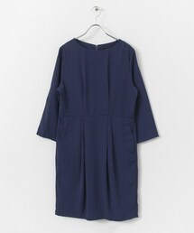 KBF | KBF+ ウエスト切り替えタックワンピース(ワンピース/ドレス)