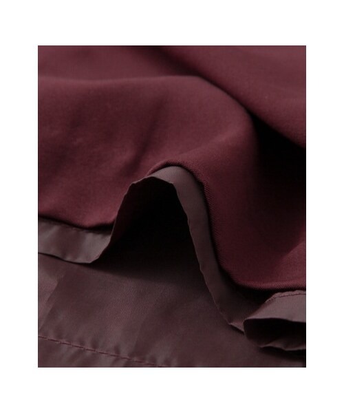 KBF（ケイビーエフ）の「KBF+ ウエスト切り替えタックワンピース（ワンピース/ドレス・レディース・WINE/NAVY/BLACK・one）」の16枚目の写真