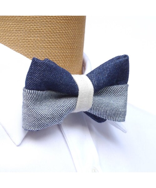 NIRAME.CO（ニラメッコ）の「蝶ネクタイ　ロールアップ（蝶ネクタイ・メンズ・その他）」の2枚目の写真