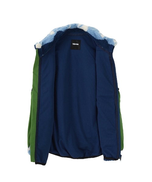 Ne-net（ネネット）の「サンミャクボア / ベスト（トップス・レディース・khaki/navy・02）」の3枚目の写真