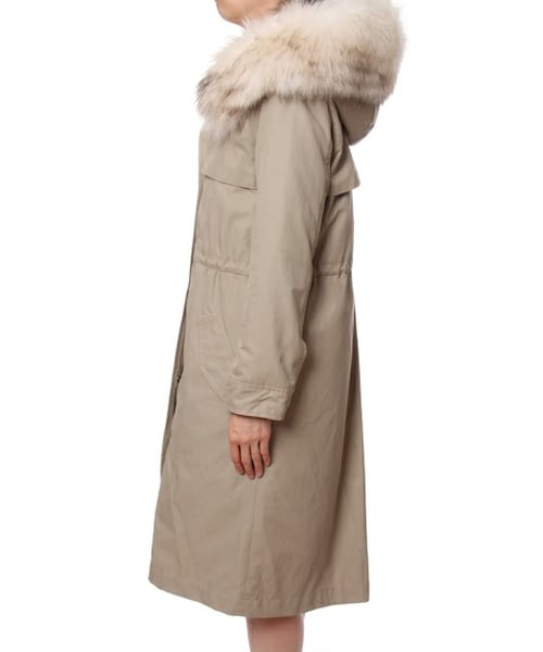 GRACE CONTINENTAL ロングモッズコート GRACE CONTINENTAL（グレースコンチネンタル）の「ロングモッズ