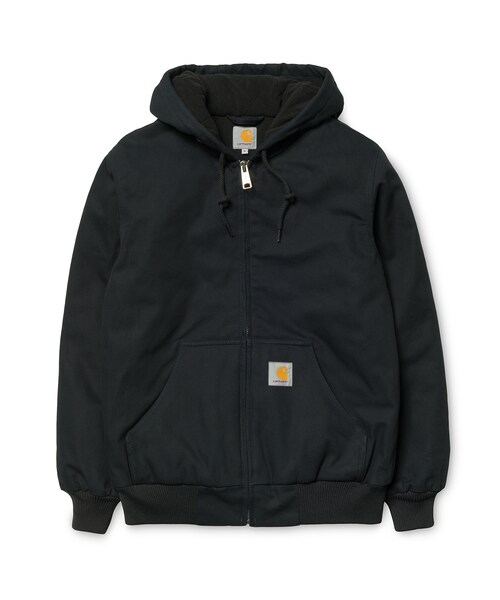Carhartt(カーハート)の「ACTIVE JACKET - Black(ジャケット/アウター・メンズ・Black・S/M/L)」の1枚目の写真