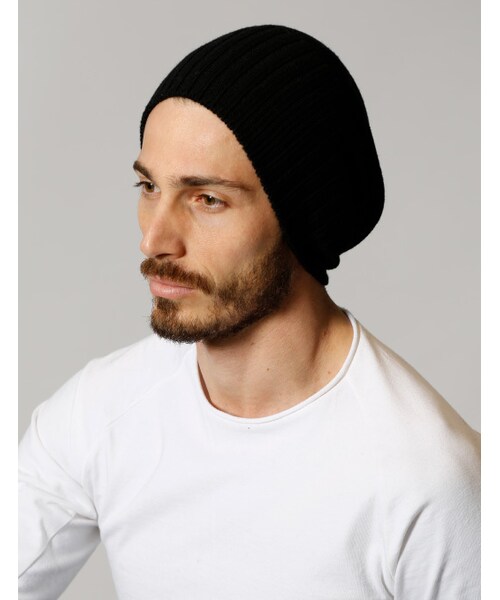 wjk（ダヴルジェイケイ）の「2-way knit cap/キャップ（帽子・メンズ・navy/black/top gray/charcoal top・F）」の8枚目の写真