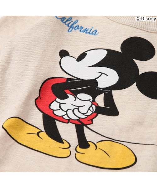 F.O.KIDS(エフオーキッズ)の「ディズニー ミッキートレーナー(トップス・キッズ・ベージュ/ブラック/ブラウン/グレー/マスタード/サックス・80/90/95/100/110/120/130/140)」の16枚目の写真
