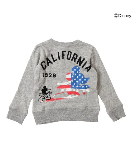 F.O.KIDS(エフオーキッズ)の「ディズニー ミッキートレーナー(トップス・キッズ・ベージュ/ブラック/ブラウン/グレー/マスタード/サックス・80/90/95/100/110/120/130/140)」の12枚目の写真