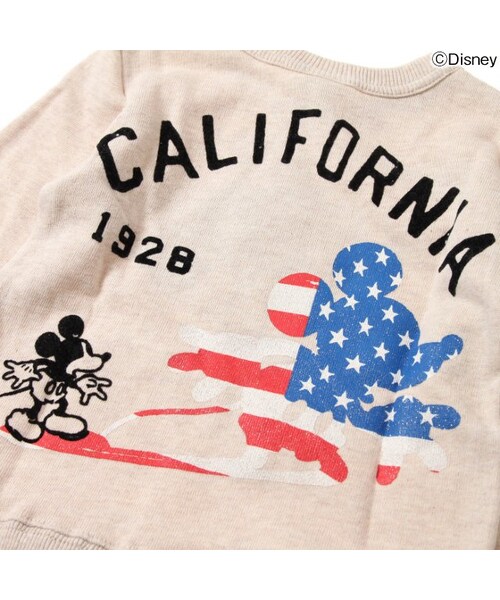 F.O.KIDS(エフオーキッズ)の「ディズニー ミッキートレーナー(トップス・キッズ・ベージュ/ブラック/ブラウン/グレー/マスタード/サックス・80/90/95/100/110/120/130/140)」の19枚目の写真