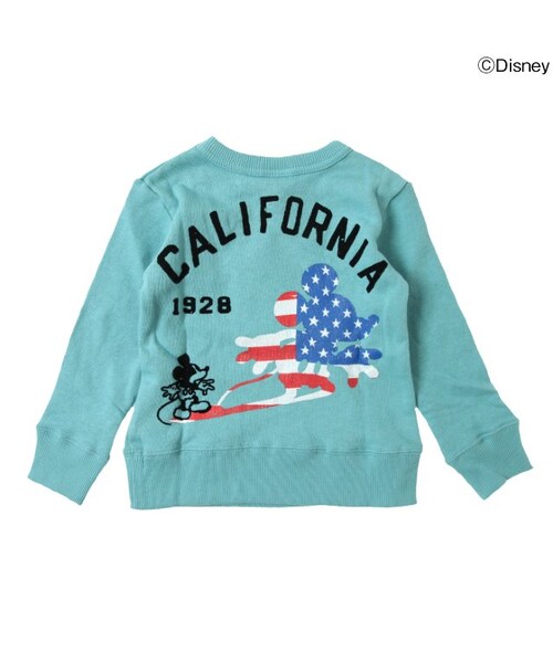 F.O.KIDS(エフオーキッズ)の「ディズニー ミッキートレーナー(トップス・キッズ・ベージュ/ブラック/ブラウン/グレー/マスタード/サックス・80/90/95/100/110/120/130/140)」の14枚目の写真