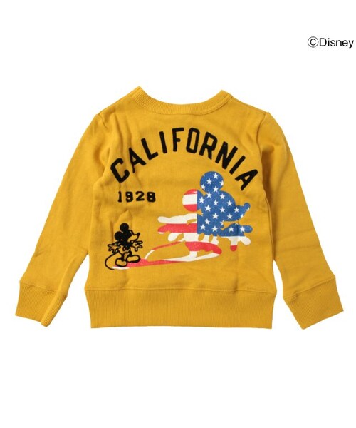 F.O.KIDS(エフオーキッズ)の「ディズニー ミッキートレーナー(トップス・キッズ・ベージュ/ブラック/ブラウン/グレー/マスタード/サックス・80/90/95/100/110/120/130/140)」の13枚目の写真