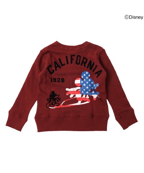 F.O.KIDS(エフオーキッズ)の「ディズニー ミッキートレーナー(トップス・キッズ・ベージュ/ブラック/ブラウン/グレー/マスタード/サックス・80/90/95/100/110/120/130/140)」の11枚目の写真