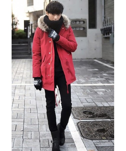 STORES.jp（ストアーズドットジェーピー）の「ボア素材★タートルネックカットソー★5色★クール×防寒【送料無料】（Tシャツ/カットソー・メンズ・その他）」の10枚目の写真