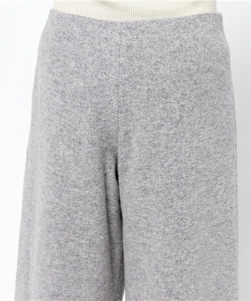 MID by MIDWEST（ミッド バイ ミッドウエスト）の「MID by MIDWEST ワイドウールパンツ（その他パンツ・レディース・ライトグレー・36/38）」の6枚目の写真
