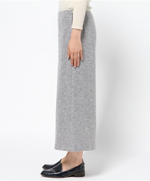 MID by MIDWEST（ミッド バイ ミッドウエスト）の「MID by MIDWEST ワイドウールパンツ（その他パンツ・レディース・ライトグレー・36/38）」の3枚目の写真