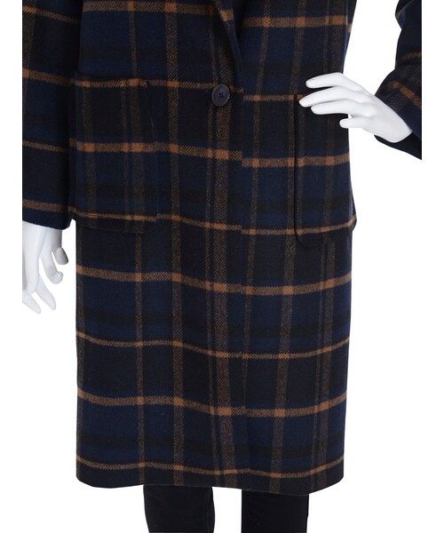 dazzlin(ダズリン)の「【dazzlin】チェックコート(ジャケット/アウター・レディース・ボルドー/グリーン/ネイビー・F)」の10枚目の写真