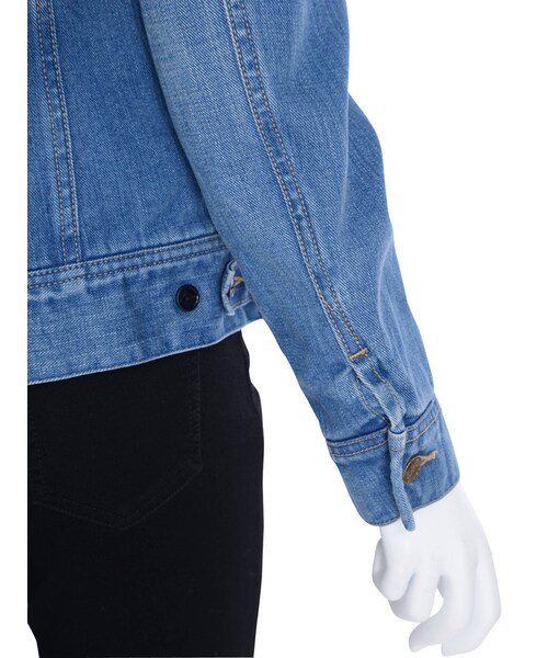 dazzlin(ダズリン)の「【dazzlin】Lee×dazzlin デニムボアブルゾン(ジャケット/アウター・レディース・ブルー/インディゴ・M)」の8枚目の写真